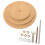 Cat Shelf Replacement Scratching Post Disc Wooden Board Accessory 9