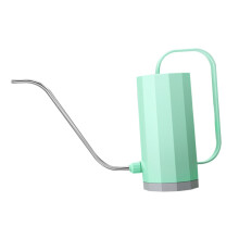 Watering Can Plastic Collapsible With Long Spout For Succulents Garden And Home Use Green