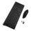 1 Set Wireless Keyboard Mouse Combo 2.4ghz Ultra Thin Modern 1