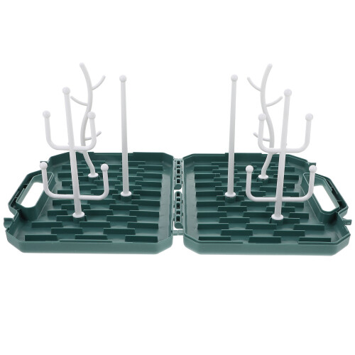 Travel Baby Bottle Drying Rack Foldable Drain Stand 1