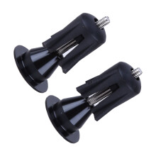 One Pair Mountain Bike Bar End Plugs Handlebar Caps Black