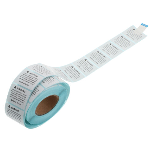 800 Pcs Anti-Suffocation Warning Stickers For Packaging Bags Labels