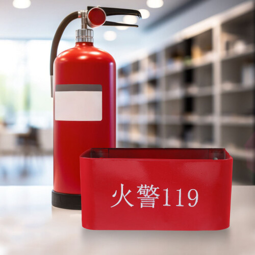 Heavy Duty Fire Extinguisher Wall Mount Bracket With Iron Holder 2