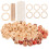 133Pcs Macrame Cord Kit With Natural Beech Wood Beads And Ring 1