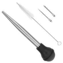 1 Set Of Seasoning Sauce Injector Kitchen Turkey  Bbq Sauce Injector