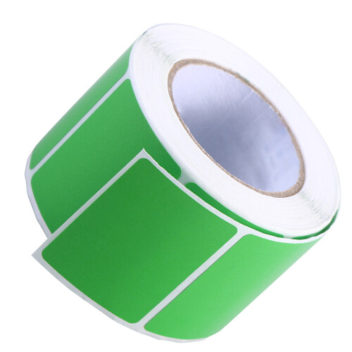 Blank Thermal Transfer Label Printer Paper Shipping Sticker Green