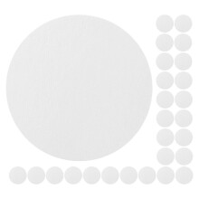 100Pcs Liner 3Cm Round Microwave Kiln Paper Plant Fiber