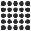 50 Pcs Thickened Round Drawing Paper Cards Hardboards 3