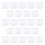 50 Pcs Square Mousse Cups For Yogurt And Desserts 9
