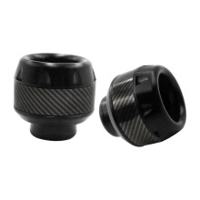 CNC-Frame Sliders Wheel Crash Protector Aluminum Fork, Wheel Slider Crash Pads for Motorbike, Scooter, Moped