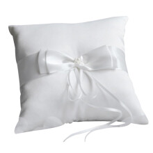 Wedding Ring Pillow 15x15 Cm Style A With Flower Decoration Ring Bearer Cushion For Romantic Wedding Decor