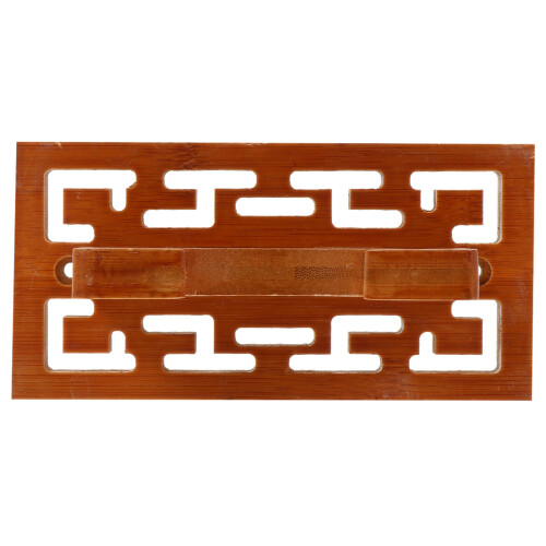 1Pc Wall-Mounted Wooden Cucurbit Flute Storage Rack 2