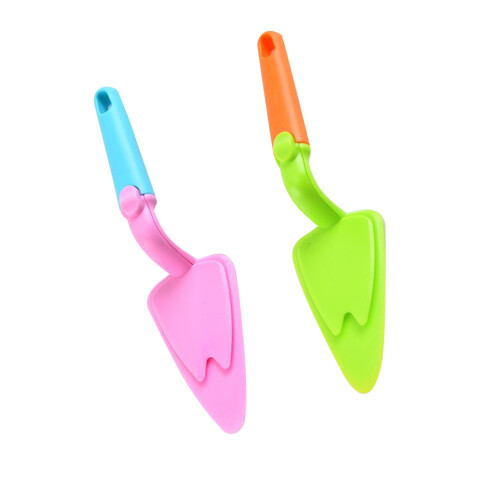 2Pcs Cake Pizza Portable Spatula Cutter For Kitchen 2
