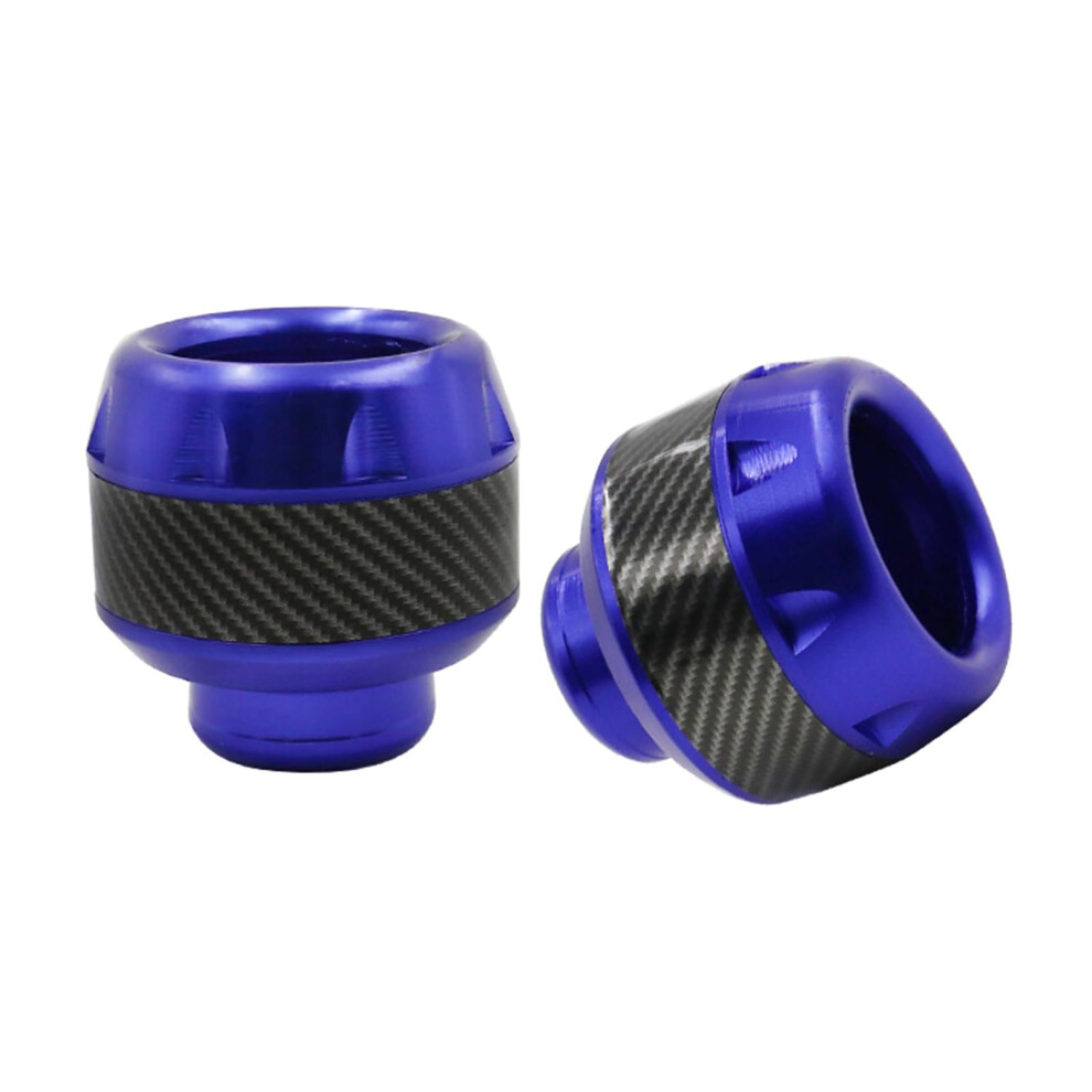 Cnc-Frame Sliders Wheel Crash Protector Aluminum Fork Wheel Slider Crash Pads For Motorbike, Scooter, Moped 9393856172931