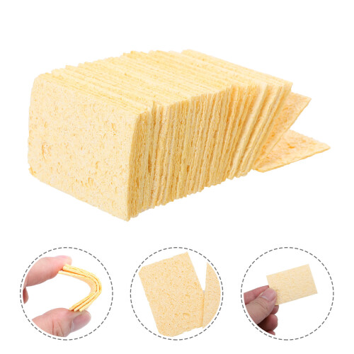 30Pcs Rectangle Soldering Iron Cleaning Sponges For Solder Tip 2