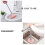 2Pcs Toilet Clogging Solver Suction Plungers Suction Sticks 7