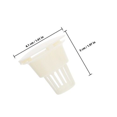 2Pcs Abs Plastic Dental Spittoon Filter Replacement For Chair 1