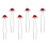 6 Stuks Haarspeld U-Vormige Haarstift Bruiloft Accessoire 1