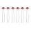 6 Stuks Haarspeld U-Vormige Haarstift Bruiloft Accessoire 8