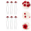 6 Stuks Haarspeld U-Vormige Haarstift Bruiloft Accessoire 2
