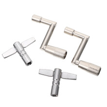 4pcs Drum Keys Metal Drum Keys Tuning Tools For Drum Set Silver