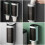 1Pc Wall Mounted Cup Holder And Paper Dispenser 5