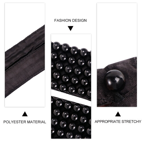 1Pc Versatile False Collar With Water Pearl Lace For Women 2