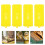5 Pcs Plastic Bee Queen Cages Rearing Cup Kit Beekeeping Tool Yellow 10