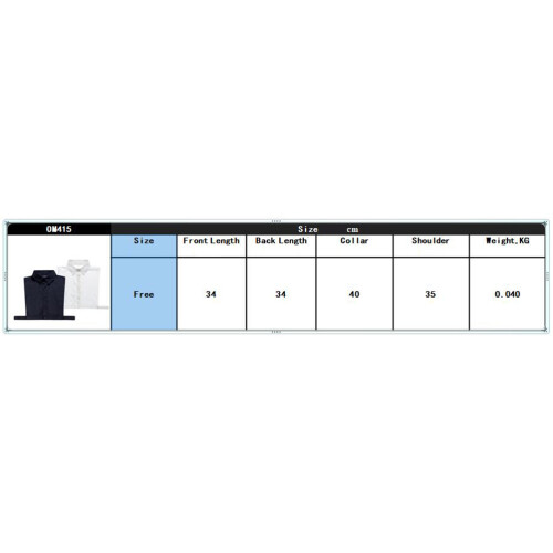 Women Solid Color Shirt With Detachable Square False Collar 2