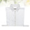 Women Solid Color Shirt With Detachable Square False Collar 7