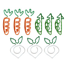 9Pcs Cartoon Paper Clips For School Office Home Files Documents