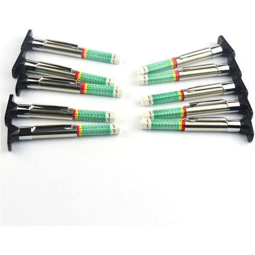 Tyre Depth Gauge Color Coded For Car, Depth Gauge Tester, Metric Depth Tool 2