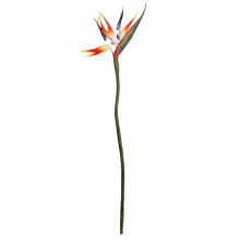 Artificial Bird Of Paradise Flower Arrangement Vase Backdrop - Realistic Simulation Plants for Home, Wedding, Party Decor - 94cm Iron Wire Soft Rubber
