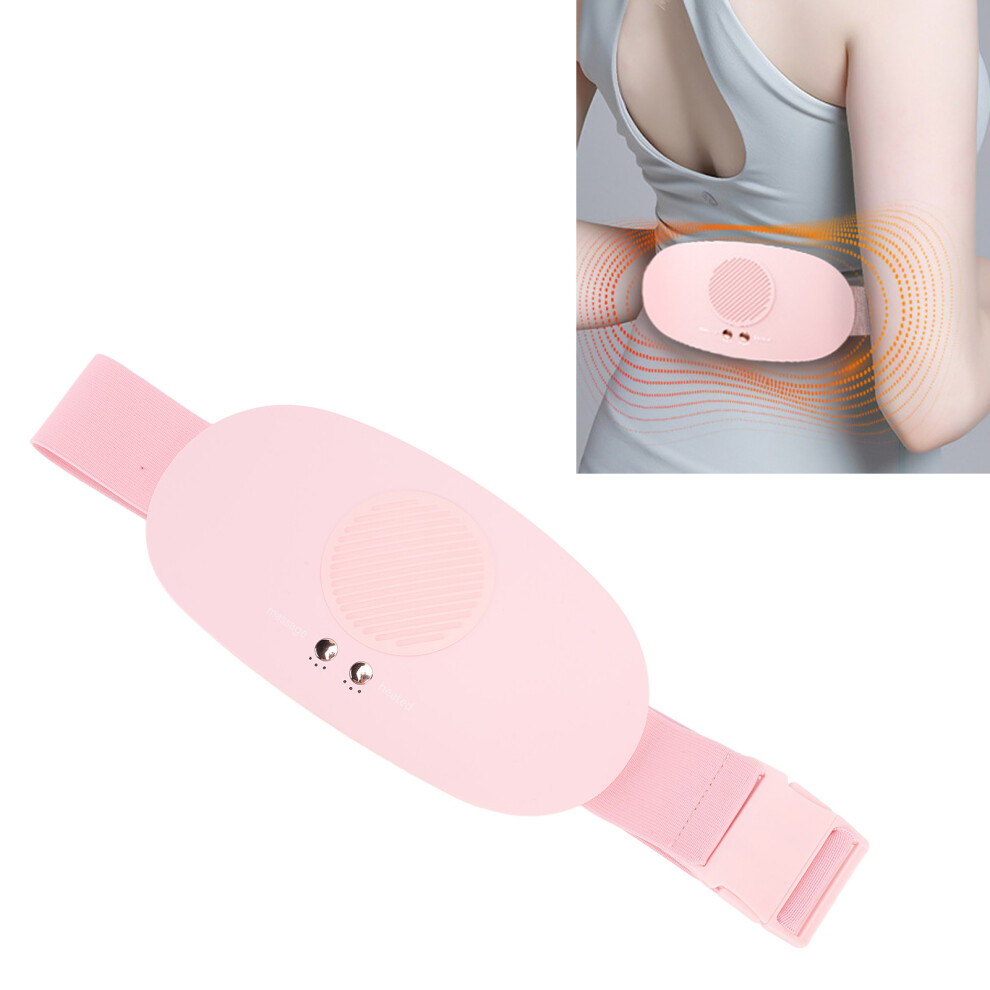 Portable Cordless Heating Pad with 5 Heat Levels & Vibration, 2000mAh Battery