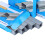 4000pcs 23/13 Galvanized Iron Staples for 100 Sheets, Thick & Easy Pinning 9