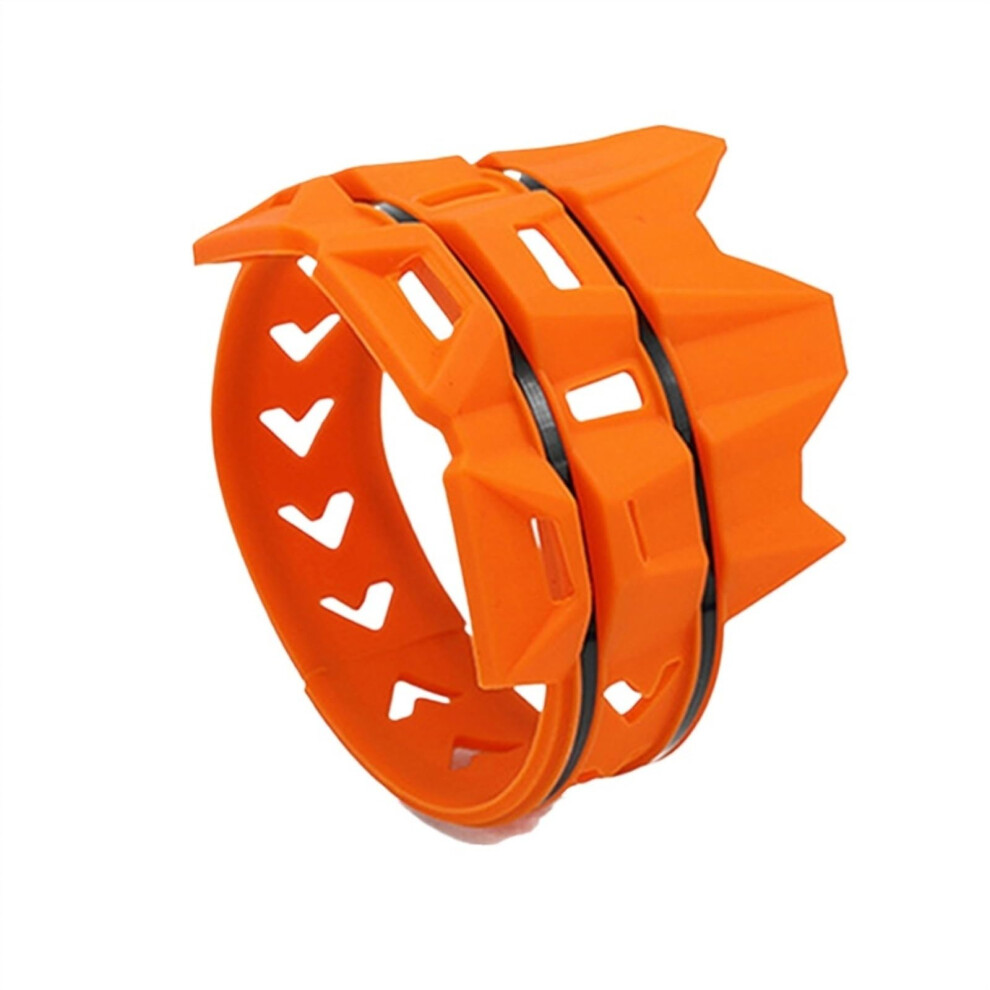 Motorcycle Silencer Round Exhaust Muffler Protector Cover For Dirt Pit Bike Motocross 6 Color Options Orange 9393856173341