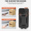 2D Back Clip Bluetooth Barcode Scanner Barcode Reader Data Matrix 1D 2D QR Bar Code Scanner For iOS Android Smartphone 5