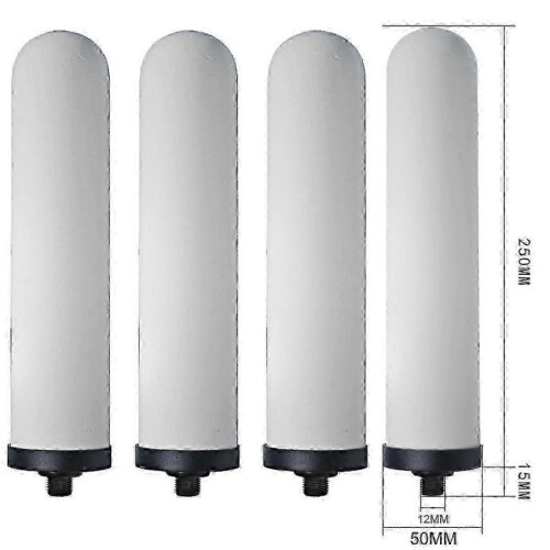 4 Pack Replacement Ceramic Water Filters for Water Filtration System 1