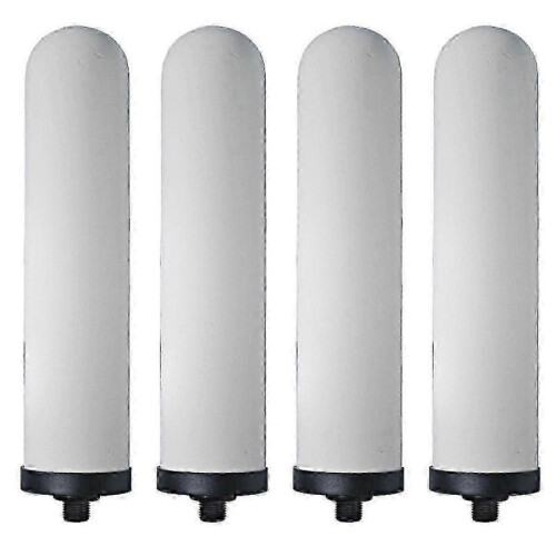4 Pack Replacement Ceramic Water Filters for Water Filtration System