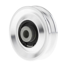 (70mm Silver) Bearing Pulley Wheel Gym Accessory Universal for Cable Machine Gym Equipment 54mm Silver