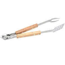 Multifunktionale Bbq Grillzange Aus Mit Abnehmbarer Klemme