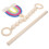 1 Set Holzperlen Vorhang Halter Mit Quaste 1