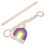 1 Set Holzperlen Vorhang Halter Mit Quaste 10