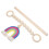 1 Set Holzperlen Vorhang Halter Mit Quaste 3