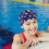2Stk. Geraffte Schwimmkappen Unisex Elastisch 7