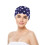 2Stk. Geraffte Schwimmkappen Unisex Elastisch 5