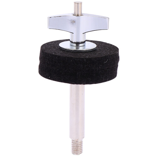 Iron Plating Cymbal Stacker Bass Drum Schraube Schwarz 2