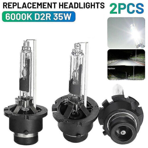 2x D2R Headlight Bulbs 35W 6000K White Replace HID Xenon Lamp Conversion Kit