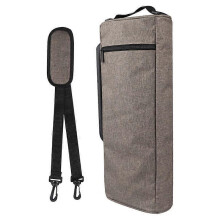(Gray) Portable Refrigerated Insulated Bag Wine beer Beverage Insulation Storage Box Shoulder Crossbody Tote Golf Picnic Keep Warm Pack