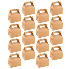 30Stk Kuchenverpackungsboxen Aus Kraftpapier Faltbare Backboxen